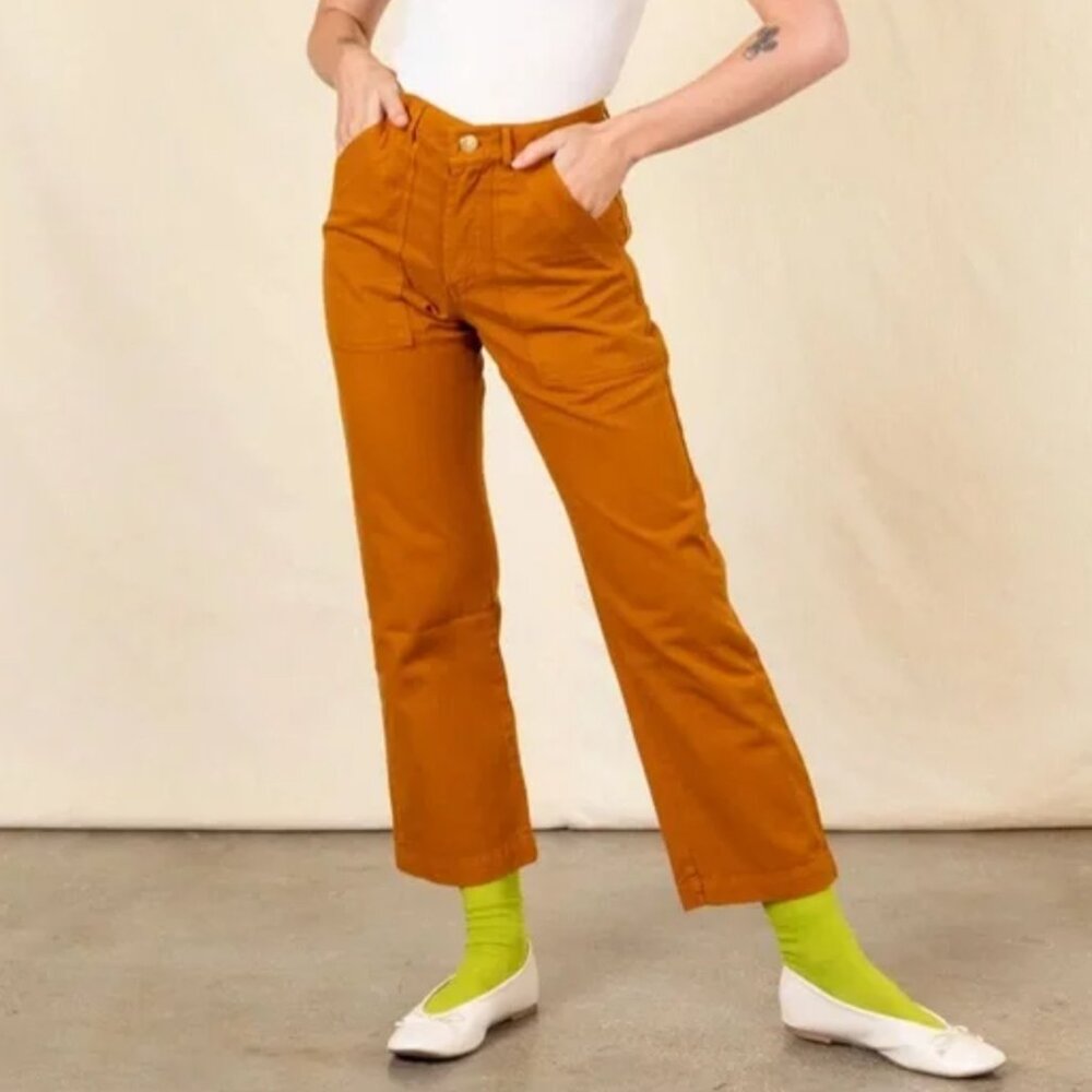 Big Bud Press Work Pants in Spicy Mustard PETITE!